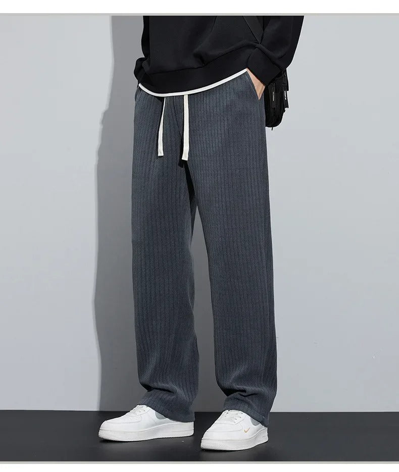 Men's wide-leg track pants