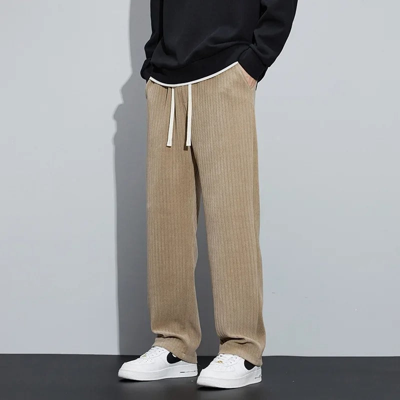 Men's wide-leg track pants