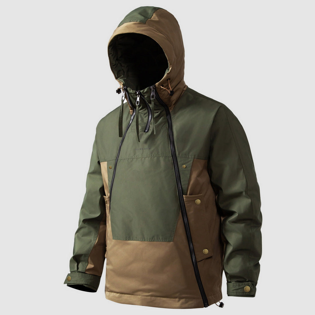 Men's waterproof anorak jacket - shell