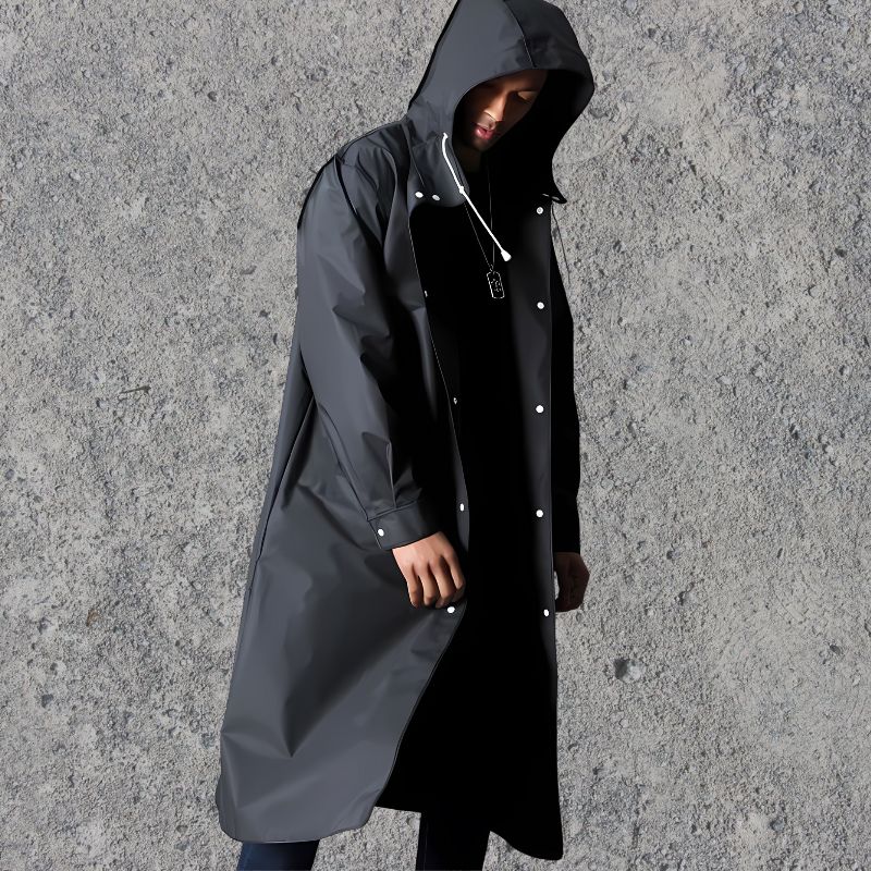 Men's waterproof hooded jacket