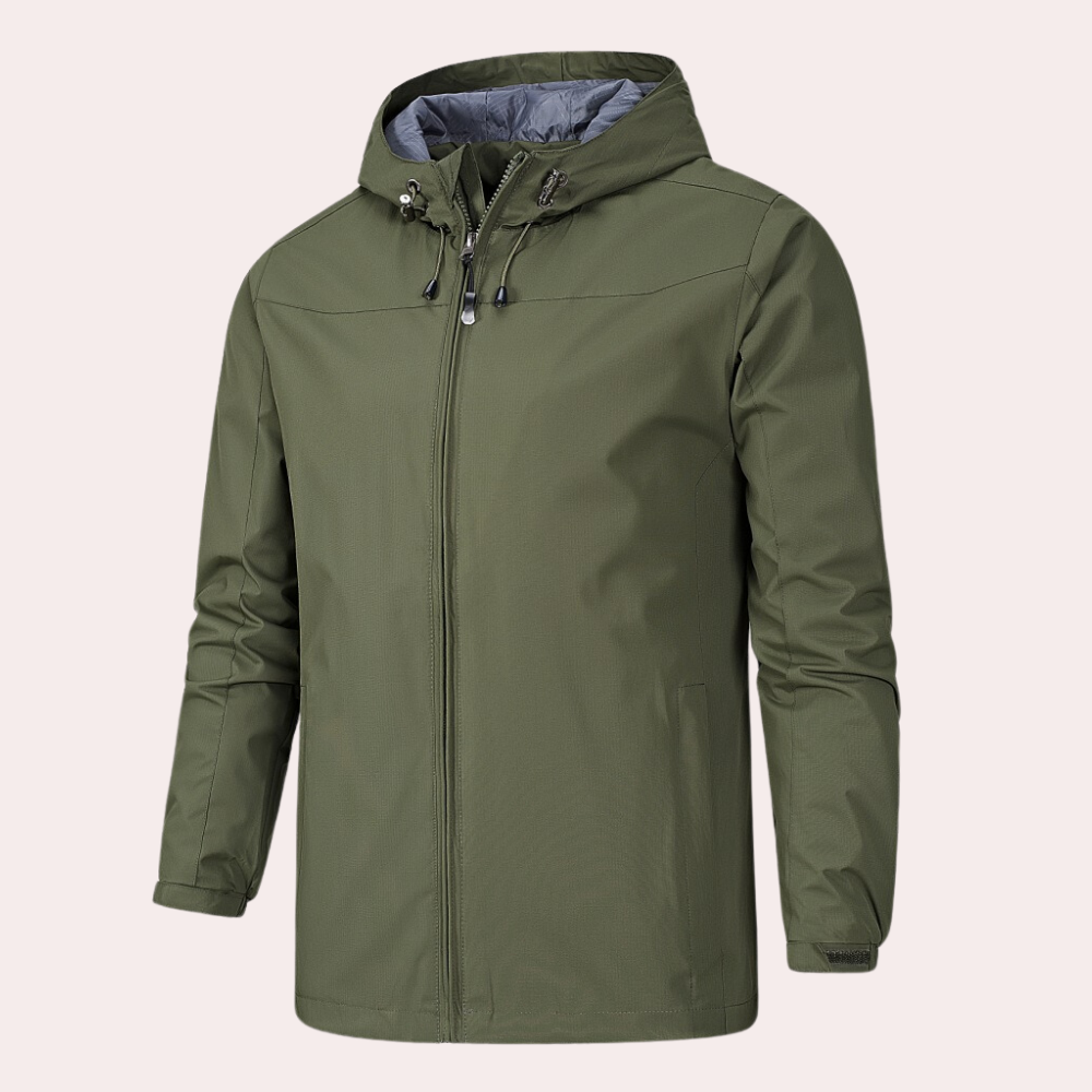 Men's windbreaker waterproof jacket
