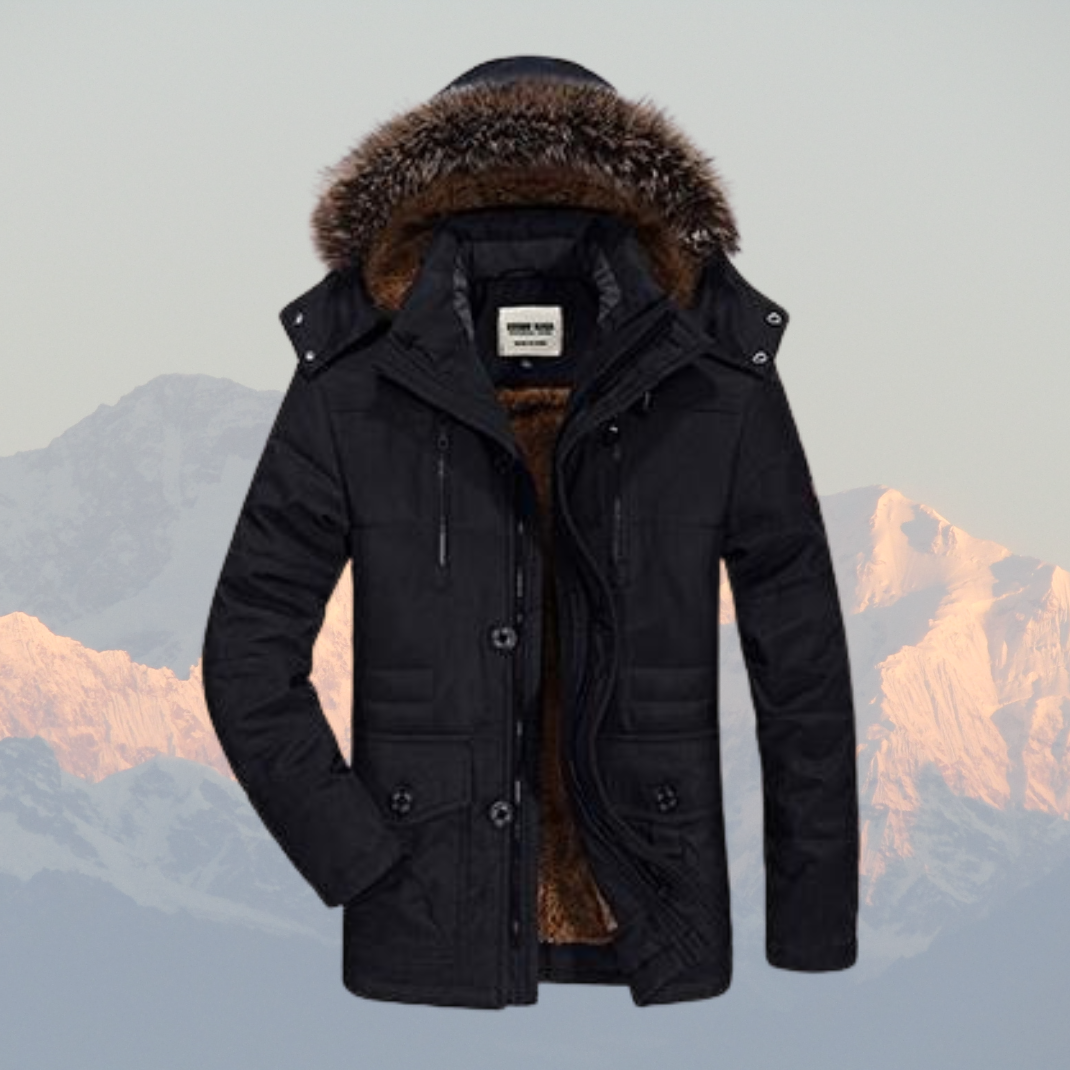 Victor | warm insulated parka jacket for men