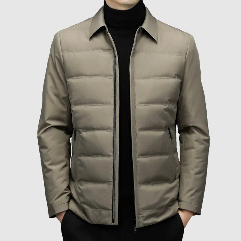 Men's Casual Down Jacket – Warm and Functional Winter Coat for Men