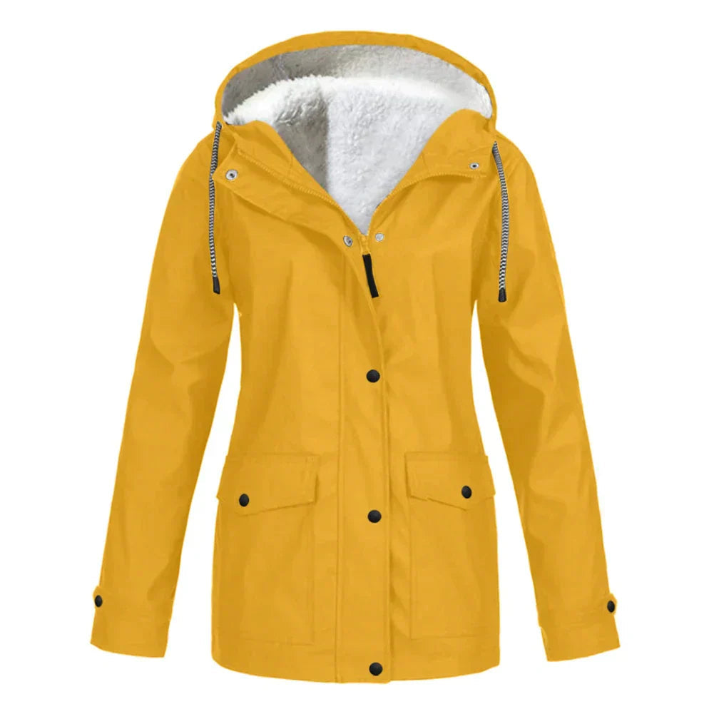 Women's breathable outdoor coat - waterproof