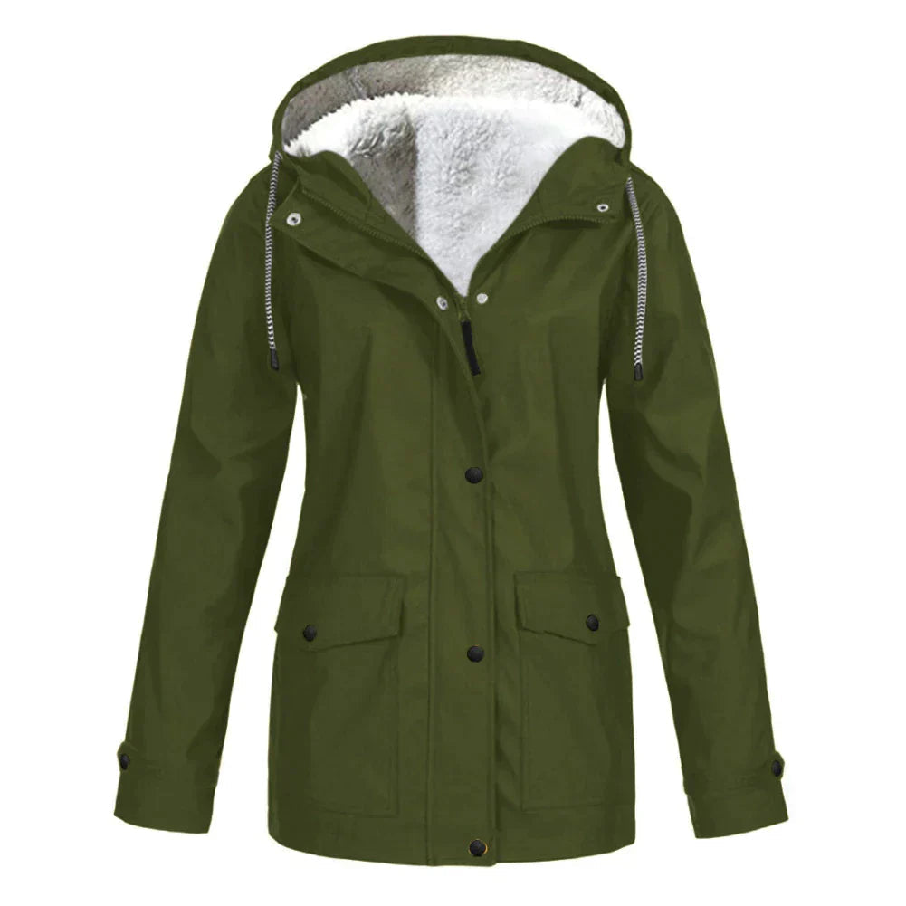 Women's breathable outdoor coat - waterproof