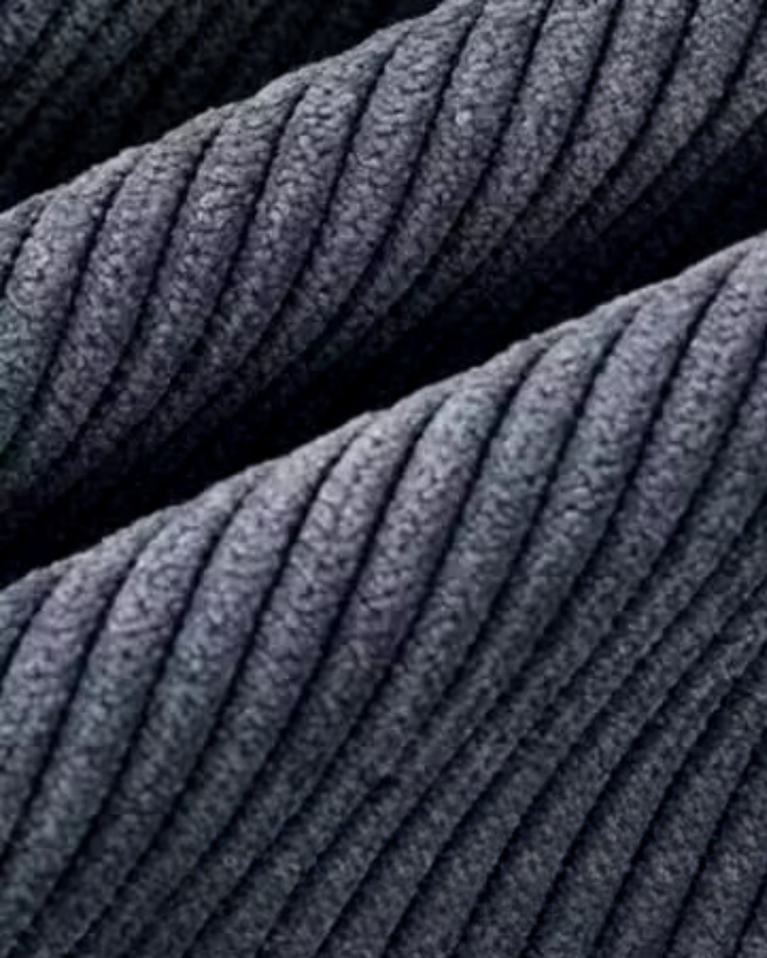 Men's Relaxed Fit Corduroy Trousers with Drawstring Waist