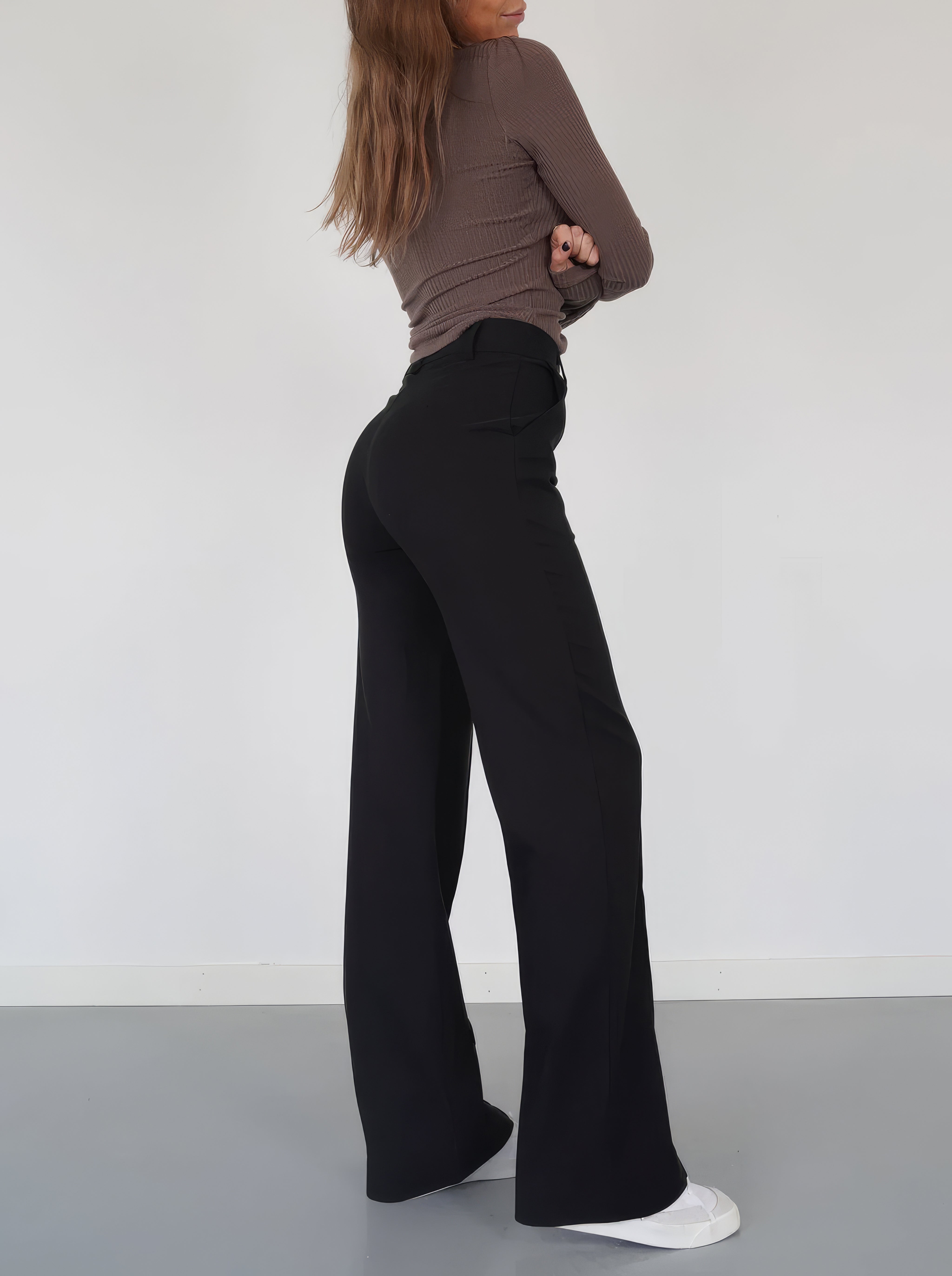 Women's straight leg trousers
