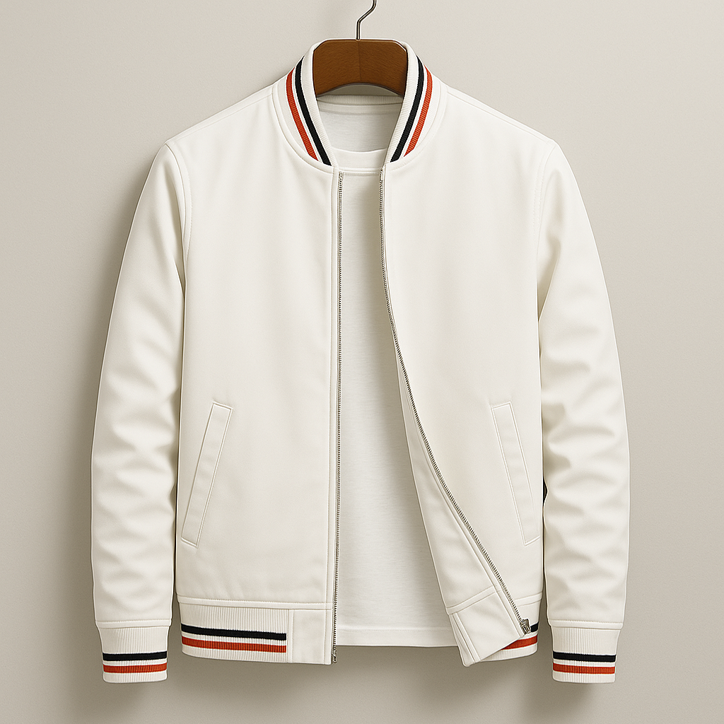 Lennox | sleek lightweight men's bomber jacket for modern style