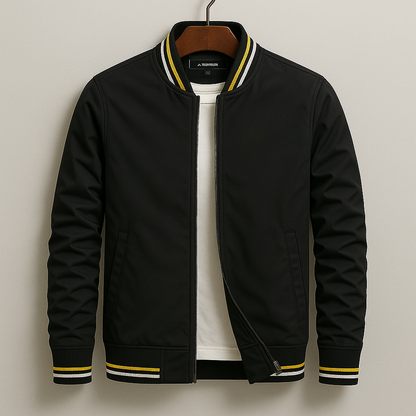 Lennox | sleek lightweight men's bomber jacket for modern style