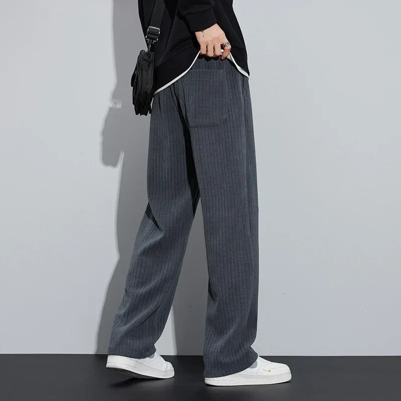 Men's wide-leg track pants