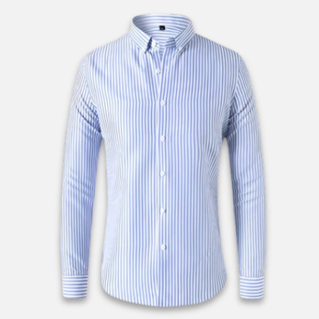 Men's Striped Overshirt Casual Stylish Shirt With Oversized Fit