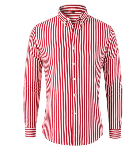 Men's Striped Overshirt Casual Stylish Shirt With Oversized Fit