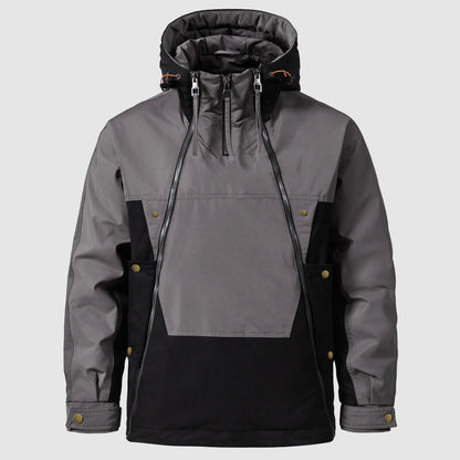 Men's waterproof anorak jacket - shell