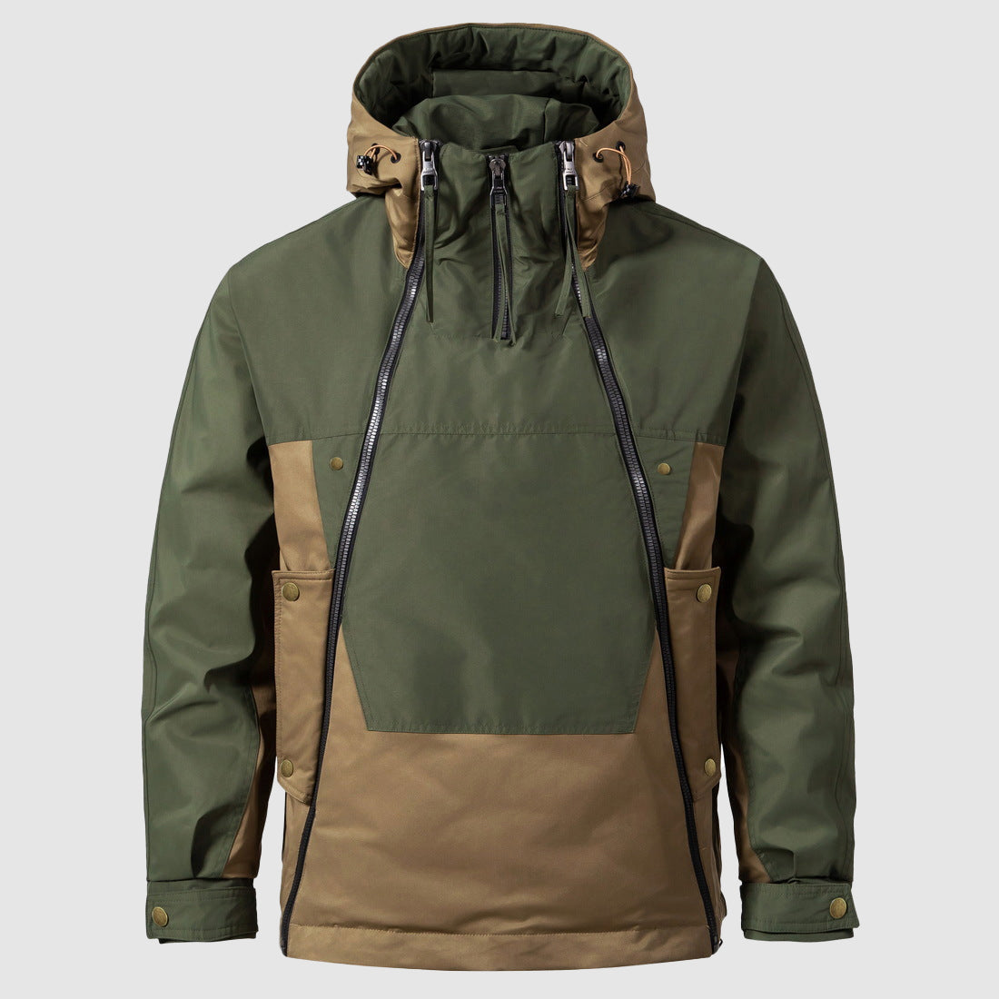 Men's waterproof anorak jacket - shell