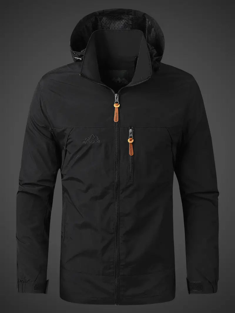 Men's lightweight waterproof jacket