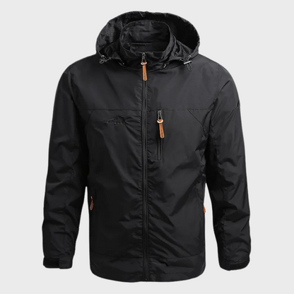 Men's waterproof jacket with warm lining
