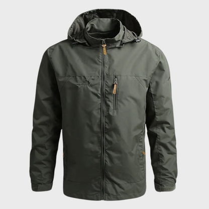 Men's waterproof jacket with warm lining