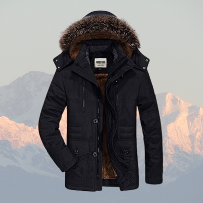 Victor | warm insulated parka jacket for men
