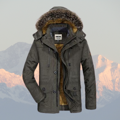 Victor | warm insulated parka jacket for men