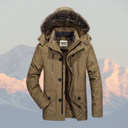 Victor | warm insulated parka jacket for men