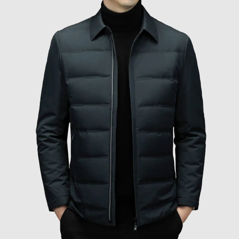 Men's Casual Down Jacket – Warm and Functional Winter Coat for Men