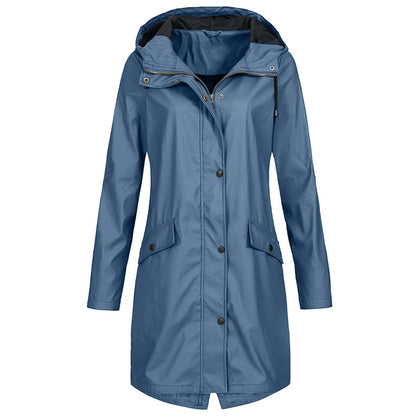 Women's oversized waterproof jacket