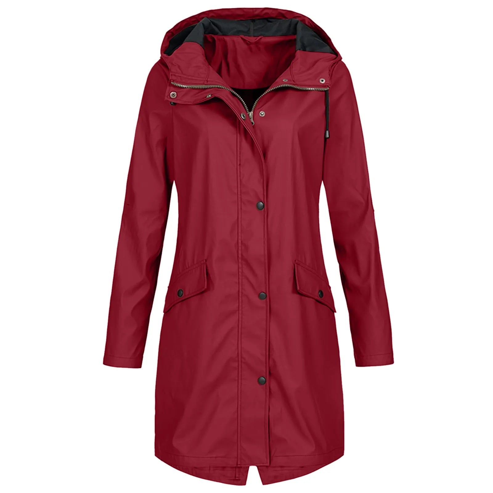 Women's oversized waterproof jacket
